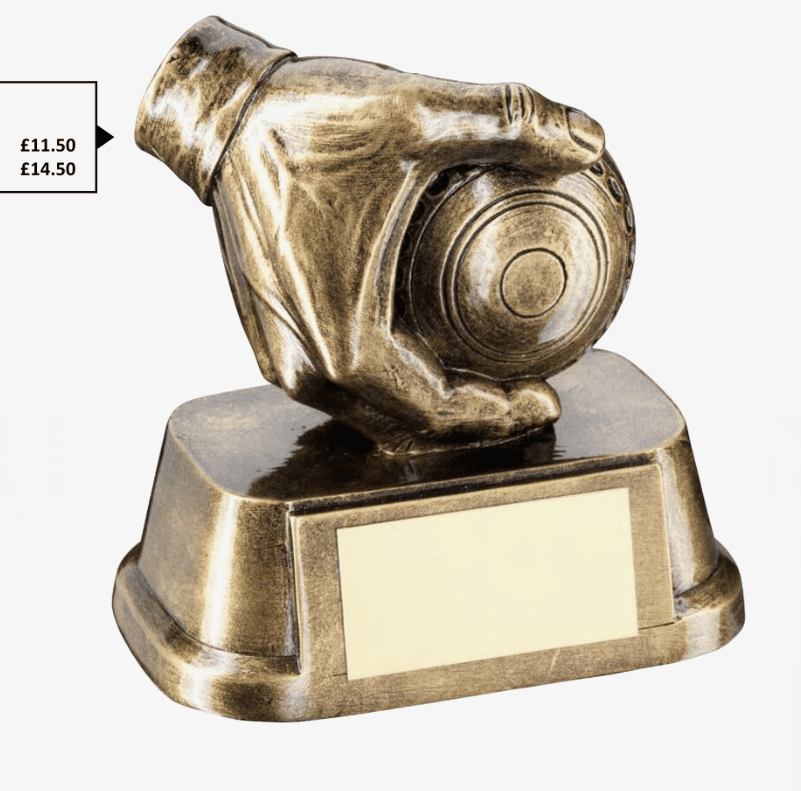 Bowls Hand Trophy