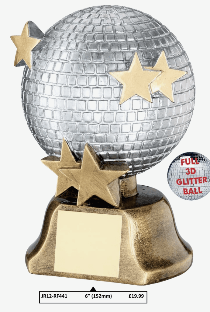 Glitter Ball Trophy