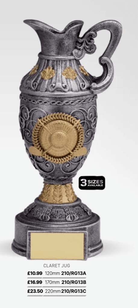 Claret Jug Trophy